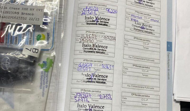 Corolla Cross XRX 1.8 2023 cheio