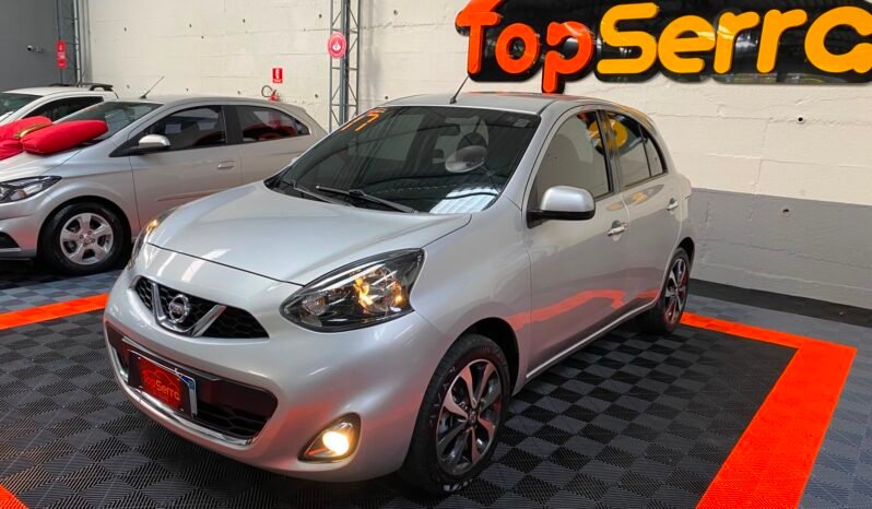 Nissan March SL 2017 Aut. cheio
