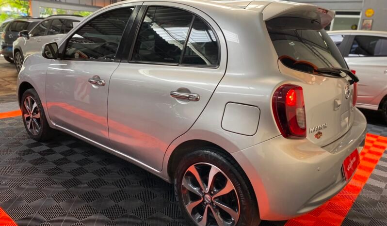 Nissan March SL 2017 Aut. cheio