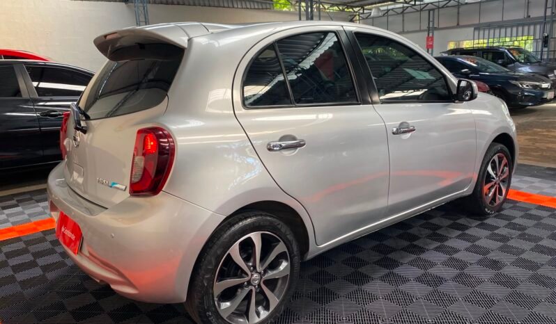 Nissan March SL 2017 Aut. cheio