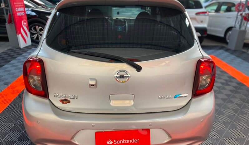 Nissan March SL 2017 Aut. cheio